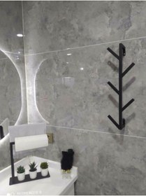 Resim lyla concept Fidan Metal Antre Çanta ,banyo Bornoz Ve Havlu Askılık (5 Askılı- 50cm) 