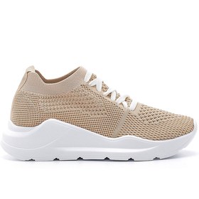 Resim Kadın Bağcıklı Sneaker 