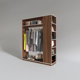 Resim Kenzlife giysi dolabı bayram 180*150*40 cvz gardırop 