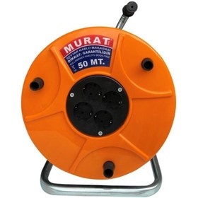 Resim Murat Kablo 3x2,5 50 Mt Kablolu Makara Cca Kablo 