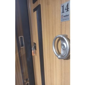 Resim Tezdoor Eskitme ( Abd ) Kabartmalı Model Daire Kapısı, Çelik Kapı, Villa Kapısı 