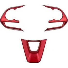 Resim Xuweiwei Parlak Toyota Direksiyon Kılıfı Kırmızı Aksesuar 2024 2023 2022 2021 2020 Kırmızı 