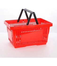 Resim Tekno Trust Kırmızı Plastik El Sepeti Çamaşır Sepeti 
