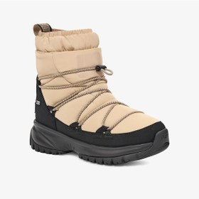 Resim Ugg Yose Puffer Mid Kadın Krem Bot Düz 1131978 Krem 