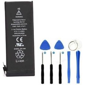 Resim Apple Uyumlu iPhone 4S Batarya Pil + Tamir Seti 