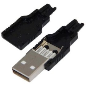 Resim USB A ERKEK SOKET LEHİMLENEBİLİR MODEL (IC-264A) 