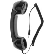 Resim Gazechimp 3.5mm Retro Radyasyon Geçirmez Telefon Ahizesi - Siyah (Yurt Dışından) 