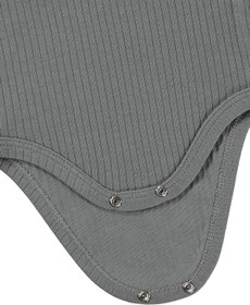 Resim Minidamla Uzun Kol Basic 3'lü set 1-18 Ay Çıtçıtlı Badi - Mavi - Mavi / 12-18 Ay 