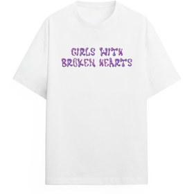 Resim Broken Hearth Slime Tişört - L / Beyaz 