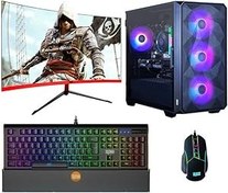 Resim Turbox Tx4207 Ryzen 5 5500 16GB Ram 1TB NVMe 8GB RX580 256Bit 27 İnç 165Hz Curved Oyun Bilgisayarı 