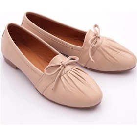 Resim Dgn 133 Kadin Büzgü Detayli Babet 133-2109-R0152 Bej 