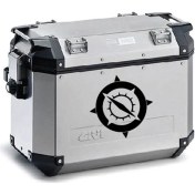 Resim Pusula Desenli Motosiklet Çanta Sticker Etiket Modeli 4 