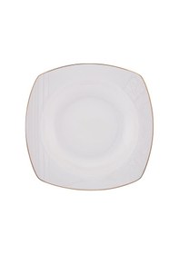 Resim Emsan Bone Yeni Nilüfer 60 Parça 12 Kişilik Yemek Takımı Yarım K 