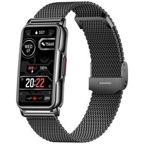 Resim Springsun H80 Akıllı Bileklik Spor Saati 1.47'' Tam Dokunmatik Ekran Ip67 Sağlık Monitörü 20 Akıllı Saat (İthalatçı Garantili) 