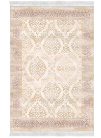 Resim Alanur Home Eko Trend Djt Yıkanabilir Kaymaz Taban 3 Lü Yatak Odası Takımı 1376 Klasik Pudra Pembe 