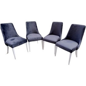 Resim Bengimobilya Sandalye Papel Model Kayın Torna Retro Ayak Babyfac Antrasit Kapi 