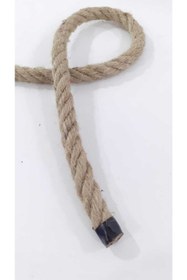 Resim Ekodoğa Jüt Halat 10 mm 30 Metre Ip Halat Hasır Ip Dekor Ipi Jüt Kendir Çuval Ipi 