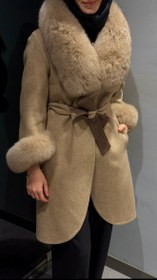 Resim Alpaca Kaşe Kürk - L 