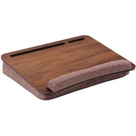 Resim Ecosell Ecoshopf -LS013 Minderli Laptop Sehpası (Ceviz) 1220559 