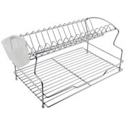 Resim KİWA Metal Mini Çift Katlı Bulaşıklık Tabaklık (MRM-03403) 