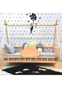Resim Markaawm Markaawm Montessori Yatak Doğal Çam Karyola Bulut Nirvana Akçaağaç 