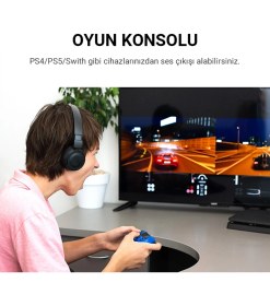 Resim VegGieg USB Ses Kartı 3.5mm Kulaklık ve Mikrofon Girişli 