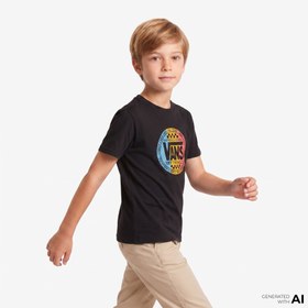 Resim Vans Retro Co Ss Çocuk Siyah T-Shirt 