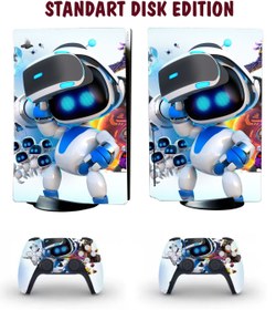 Resim KT Decor Astro Bot Playstation 5 Full Sticker Kaplama Seti 