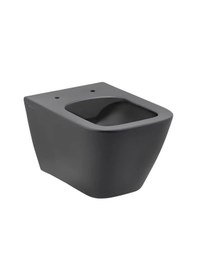 Resim Saturn Rimout Mat Antrasit Asma Klozet A141301k,seramiksan Saturn 