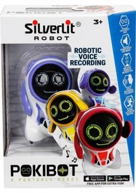 Resim Sıl/88042 Silverlit Yapay Zekalı Pokibot Robot 