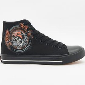 Resim Harley Davidson 023m100358 Pittsburgh Black Erkek Sneaker 