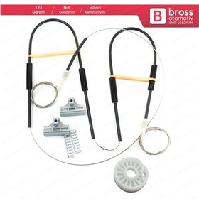 Resim Ford Mondeo MK3 2000-2007 İçin Ön Sağ veya Sol Kapı Cam Kriko Set 