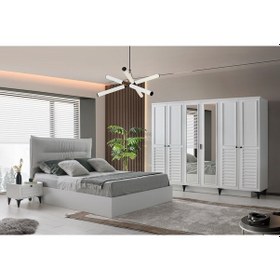 Resim Tuba Mdf Yatak Odası Takımı 