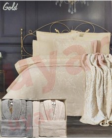 Resim Özdilek Branch Çeyiz Seti Çeyiz Takımı Düğün Paketi Mürdüm Branch Çeyiz Seti 