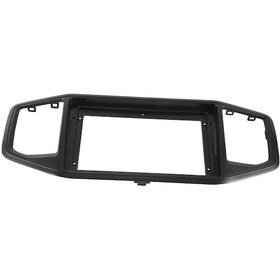 Resim Synodicmonth Vw Volkswagen Amarok İçin 9 İnç 2 Din Araba Radyo Çerçevesi Stereo Panel Gösterge Paneli Montajı Trim Gps Dvd Aksesuarı 