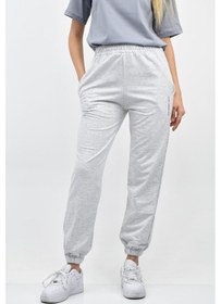 Resim Cep Detaylı Jogger Eşofman Altı - Gri Gri 