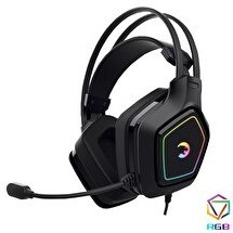 Resim Gamepower Mihawk 7.1 Surround RGB Siyah Oyuncu Kulaklığı 