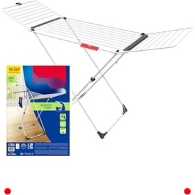 Resim MarkEntegra 20 Metre Kurutma Alanlı Tekerlekli Çamaşır Askılığı 