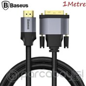 Resim Baseus 4KHD DVI HDMİ- DVİ Dönüştürücü Adaptörü PS4 PC HDTV Projektör 1metre 