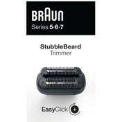 Resim Braun EasyClick 5 - 6 - 7 Serisi İçin Kirli Sakal Şekillendirme Ataşmanı Braun