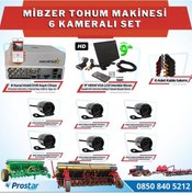 Resim 6 Kameralı Mibzer Havalı Tohum Makinesi 9 inç Hdmi Monitörlü Kam 