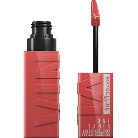 Resim Maybelline new york super stay vinyl ink uzun süre kalıcı likit parlak ruj 15 peachy 