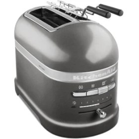 Resim Kitchenaid 5KMT2204EMS Artisan 2 Yuvalı Ekmek Kızartma Makinesi Medallion Silver 