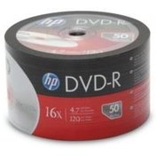 Resim Hp Dvd-R 16X 120Dk.4,7Gb 50Lı Spındle (Dme00070-3) 