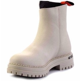 Resim Harley Davidson Beige Leather Kadın Bot & Bootie Hd0777003903 001 
