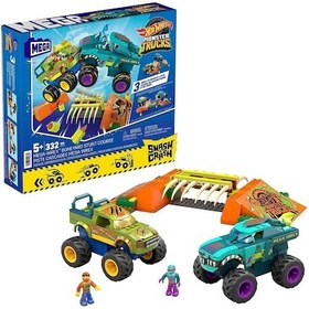 Resim Mega Hot Wheels Mega-wrex Dinozor Kemikli Aksiyon Sahası Hkf89 