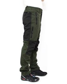 Resim Mudwill Kışlık Polarlı Softshell Erkek Pantolon Haki 