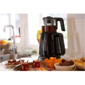 Resim Philips 220 - 240 V 1700 Watt Oto Sıcak Tutma Özellikli Çay Makinası Philips Tr Garantili 0-250 L 50 Hz 2-3 