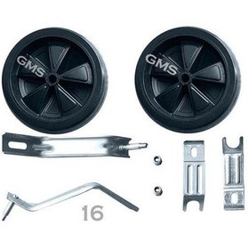 Resim Bisiklet Yan Teker 16 Lık Pvc Siyah 