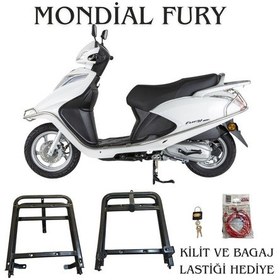 Resim Mondial Fury Kızaklı Kurye Paket Çanta Demiri 